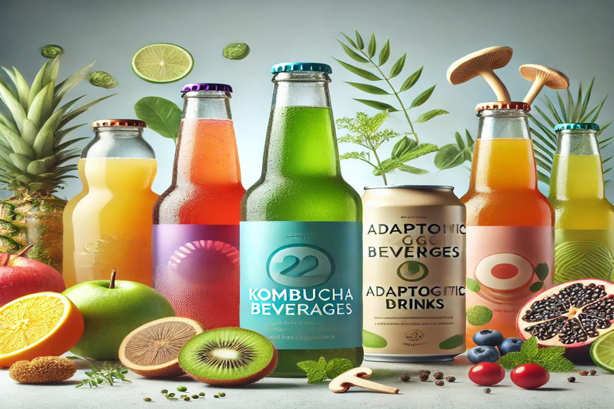 The-New-Wave-of-Functional-Beverages: From-Kombucha-to-Adaptogenic-Drinks