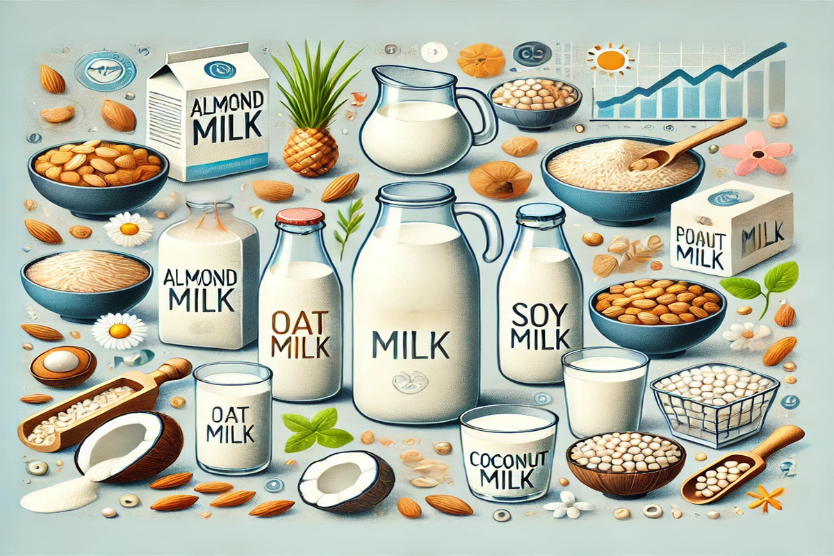 Plant-Based Milk Alternatives: Nutritional Comparisons and Consumer Trends